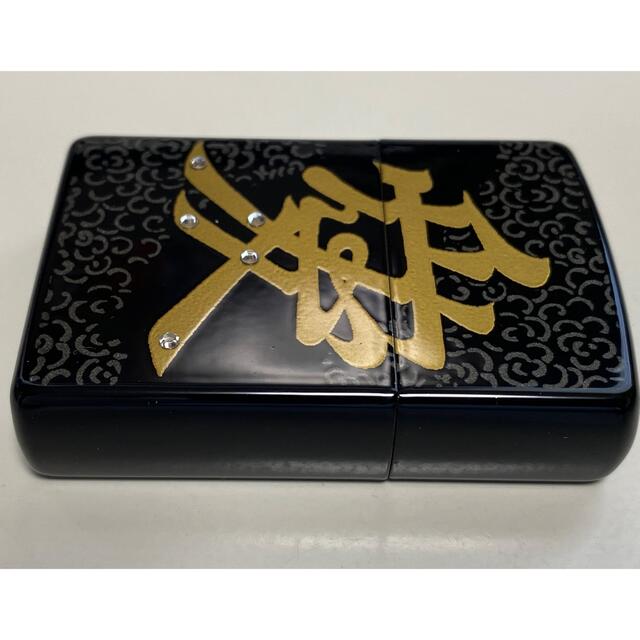 ZIPPO(ジッポー)のZippo/ライター/直江兼続/愛/漆塗り/ビンテージ/2009/武将/ゴールド メンズのファッション小物(タバコグッズ)の商品写真