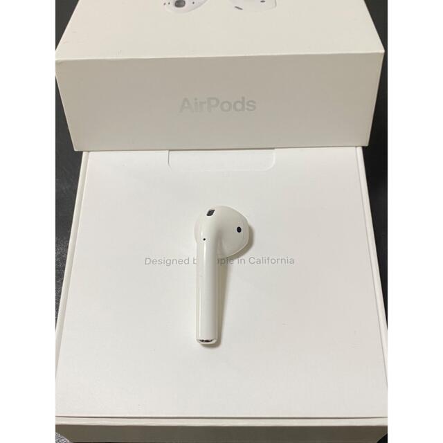 Apple(アップル)のエアーポッズ AirPods 第二世代 R 右耳のみ 片耳 スマホ/家電/カメラのオーディオ機器(ヘッドフォン/イヤフォン)の商品写真