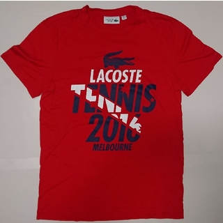ラコステ(LACOSTE)のLACOSTE　Tシャツ　全豪オープン　2016 XSサイズ(Tシャツ/カットソー(半袖/袖なし))