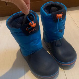 クロックス(crocs)のクロックス　スノーブーツ　18.5㌢(長靴/レインシューズ)