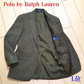 ラルフローレン(Ralph Lauren)の極美品★ラルフローレン【極上ソフトツイードジャケット】秋冬A735(テーラードジャケット)