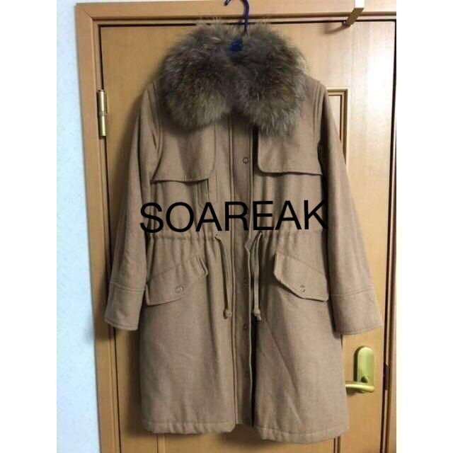Soareak(ソアリーク)のレディース　モッズコート　サイズ1 レディースのジャケット/アウター(モッズコート)の商品写真