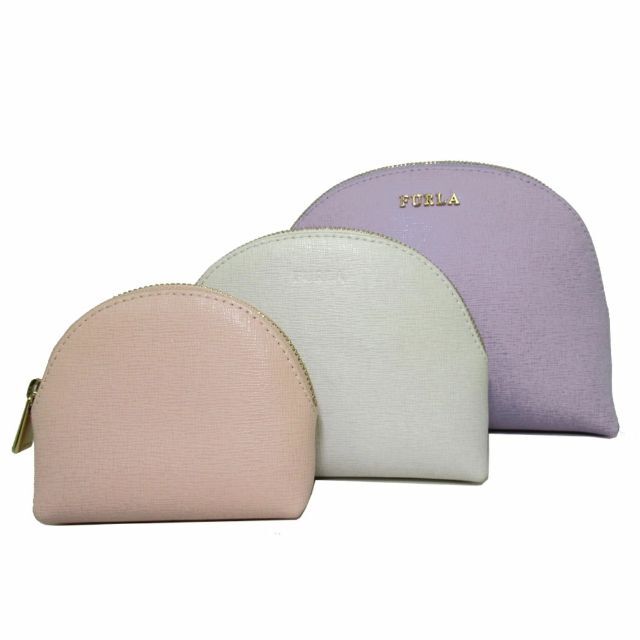 Furla(フルラ)の【中古】フルラ ポーチ FURLA 3点セット レディース レディースのファッション小物(ポーチ)の商品写真