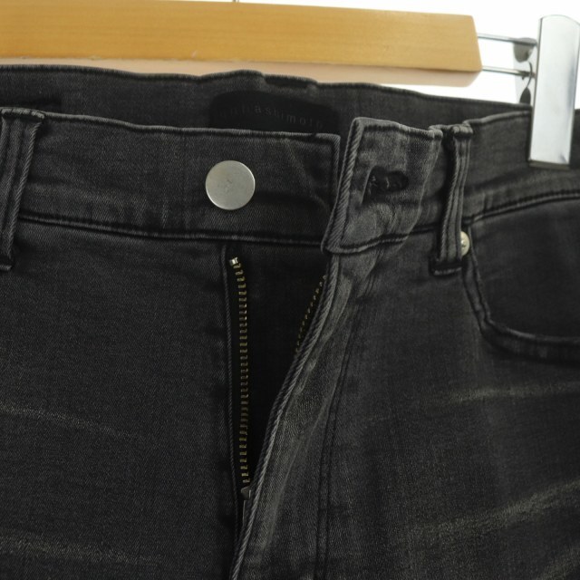 ジュンハシモト ペンキ加工 デニムパンツ ジーンズ テーパード