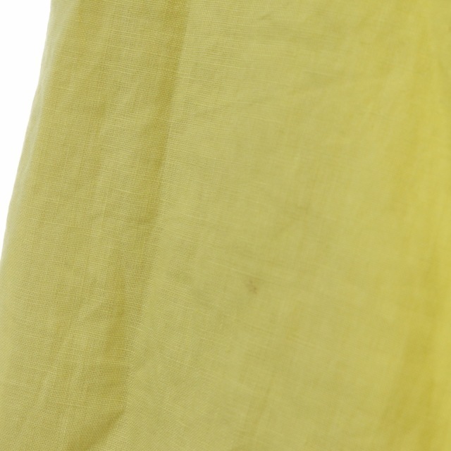 other(アザー)のマチャット MACHATT ロングスカート フレア リネン F 黄色 イエロー レディースのスカート(ロングスカート)の商品写真