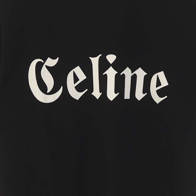 celine - セリーヌ by Hedi Slimane ゴシックロゴプリント Tシャツ