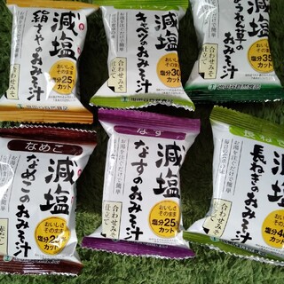 世田谷食品減塩味噌汁６個(インスタント食品)