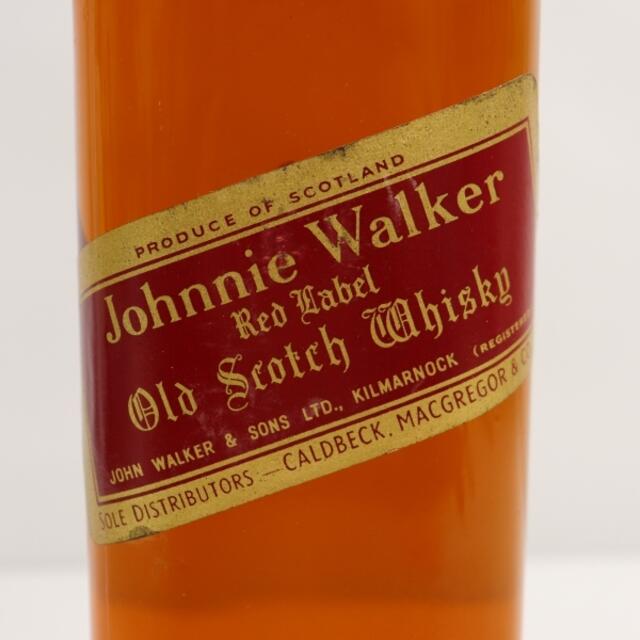 ジョニーウォーカー レッドラベル ※液面低下・オリ有り 食品/飲料/酒の酒(ウイスキー)の商品写真