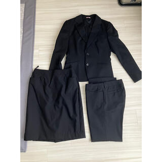 アオヤマ(青山)のスーツ　リクルートスーツ　黒　9号(スーツ)