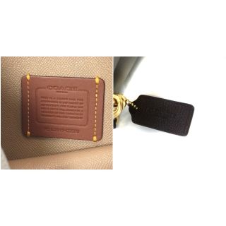 COACH - コーチ ウィロウ ショルダーバッグ カラーブロック グレー