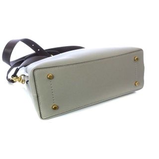 COACH - コーチ ウィロウ ショルダーバッグ カラーブロック グレー