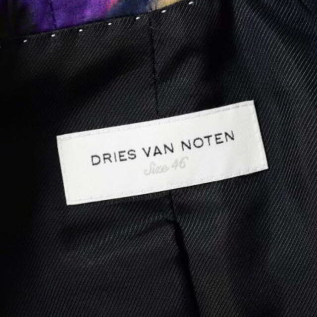 マルチDRIES VAN NOTEN タイダイ柄 テーラード ジャケット