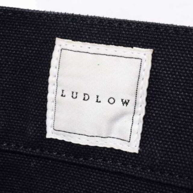 LUDLOW(ラドロー)のLUDLOW カラーブロック フリル キャンバス トートバッグ レディースのバッグ(トートバッグ)の商品写真