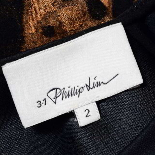 3.1 Phillip Lim(スリーワンフィリップリム)の3.1 Phillip Lim シフォン切替 ドレス ワンピース レディースのワンピース(その他)の商品写真