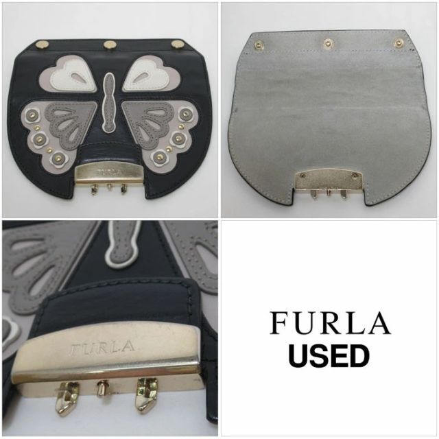 Furla(フルラ)の【中古】フルラ 替え用 フラップ フタ 単品 バタフライ モチーフ  レディースのバッグ(その他)の商品写真