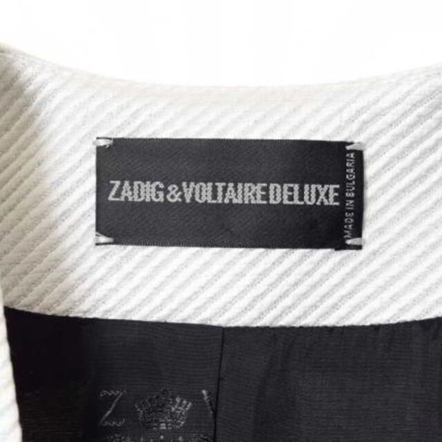 Zadig&Voltaire(ザディグエヴォルテール)のZadig&Voltaire VADIM DELUXE ラメジャケット レディースのジャケット/アウター(ノーカラージャケット)の商品写真