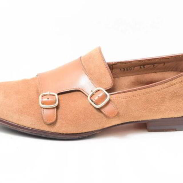 Santoni - Santoni 13907 カルロス ダブルモンク スエード Santoni - Santoni 13907 カルロス ダブルモンク スエード