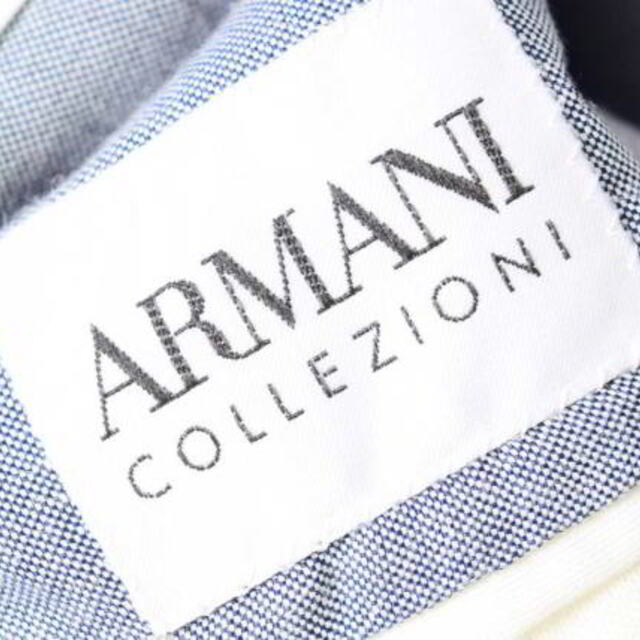 ARMANI COLLEZIONI(アルマーニ コレツィオーニ)のARMANI COLLEZIONI 2B コットン テーラード ジャケット メンズのジャケット/アウター(テーラードジャケット)の商品写真