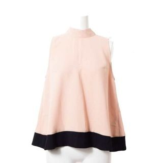 ザラ(ZARA)のZARA バイカラー ノースリーブ(シャツ/ブラウス(半袖/袖なし))