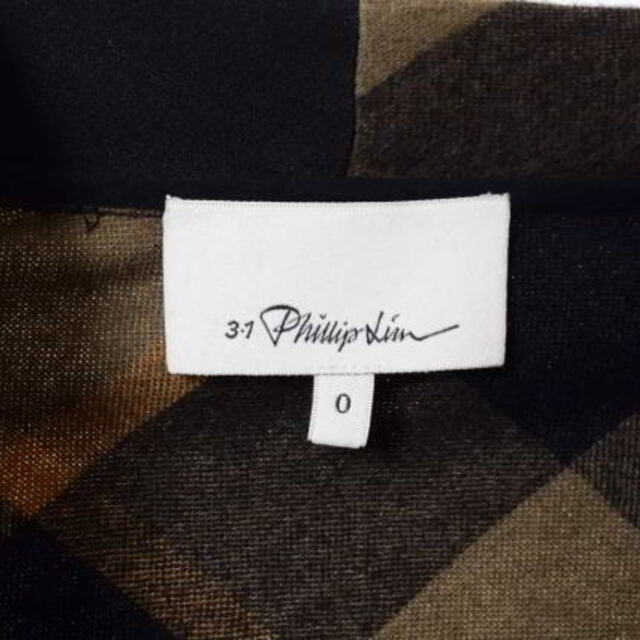 3.1 Phillip Lim アシメ切り替えチェックシャツ