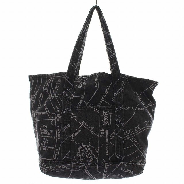 Supreme Gonz Map Denim Tote