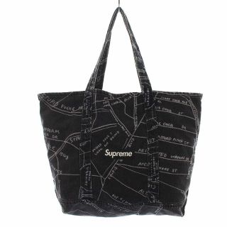 シュプリーム(Supreme)のSUPREME Gonz Map Denim Tote BOX LOGO(トートバッグ)