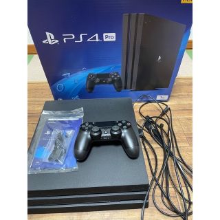 プレイステーション4(PlayStation4)のPlayStation4 Pro 1TB CUH-7200B　縦置きスタンド付き(家庭用ゲーム機本体)