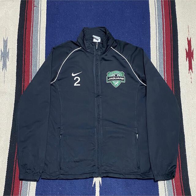NIKE - 90s 古着 ナイキ トラックジャケット ジャージ 刺繍ロゴ ゆるだ