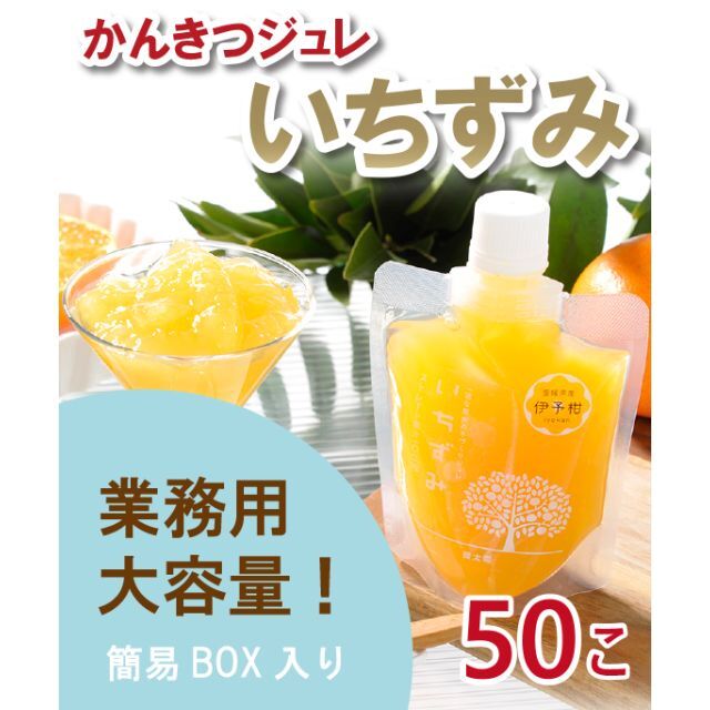 【大容量】かんきつジュレ「いちずみ」５０個 食品/飲料/酒の加工食品(その他)の商品写真