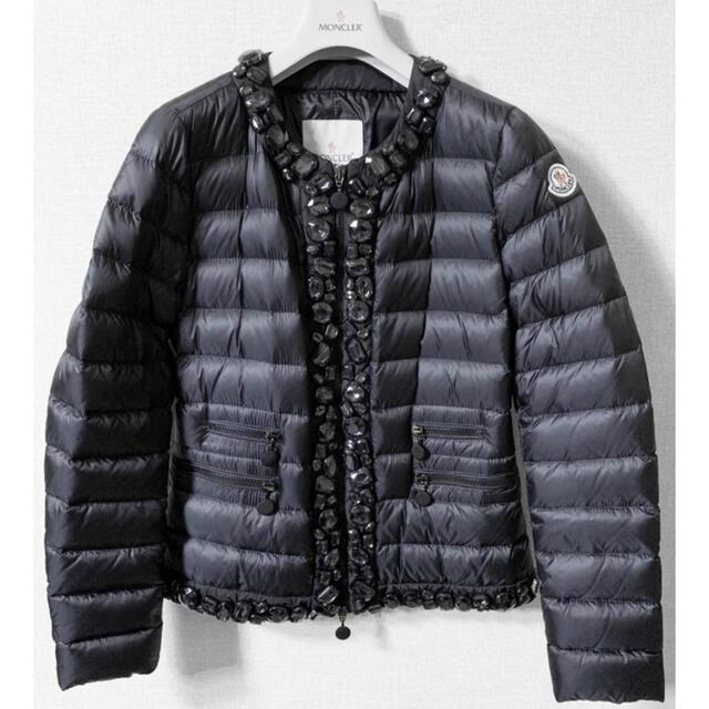 高質 MONCLER 国内正規品 VELUE ダウンジャケット ビジュー