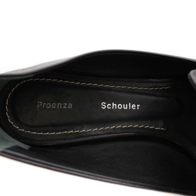 Proenza Schouler(プロエンザスクーラー)のプロエンザスクーラー ローファー フラット ポインテッドトゥ 36.5 黒 レディースの靴/シューズ(ローファー/革靴)の商品写真