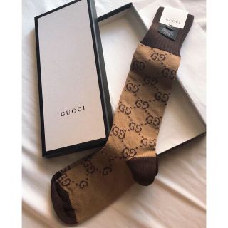 グッチ(Gucci)のGUCCI ソックス　靴下　タグ付き新品(ソックス)