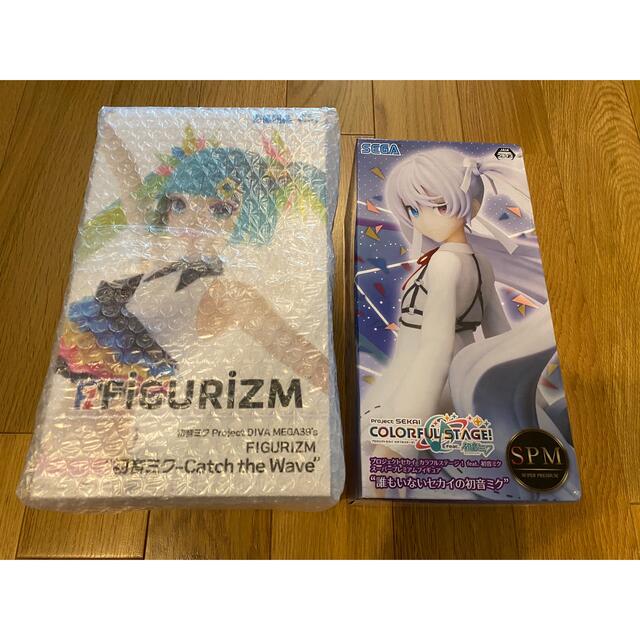 夜空 初音ミク フィギュア 2個セット FIGYURIZM 誰もいないセカイの