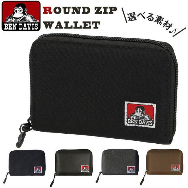 BEN DAVIS(ベンデイビス)のBENDAIVIS ベンデイビス ROUND ZIP WALLET ラウンドジップ財布 (二つ折り) メンズのファッション小物(長財布)の商品写真