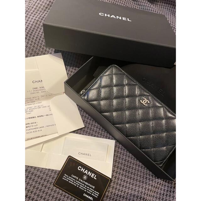 CHANEL(シャネル)の本日限りの値下げ！！CHANEL 長財布  ブラック レディースのファッション小物(財布)の商品写真