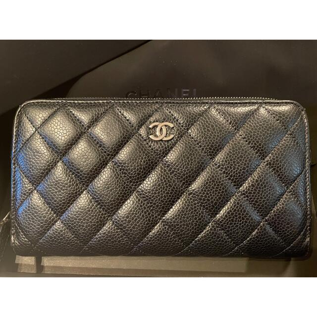 CHANEL(シャネル)の本日限りの値下げ！！CHANEL 長財布  ブラック レディースのファッション小物(財布)の商品写真