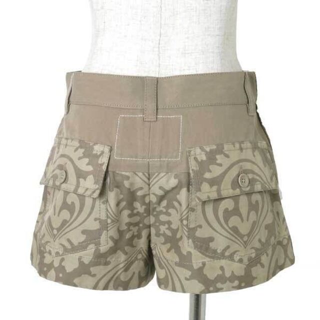 新品 MARC JACOBS シルク混 ショート パンツ マークジェイコブス