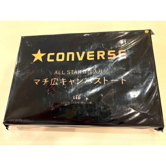 CONVERSE(コンバース)のLEE (リー) 10月号コンバース　ALL STARロゴ入り　キャンバストート レディースのバッグ(トートバッグ)の商品写真