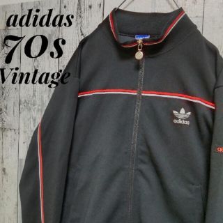 アディダス(adidas)のadidas 70s トレフォイルロゴ トラックジャケット デサント製 西ドイツ(ジャージ)