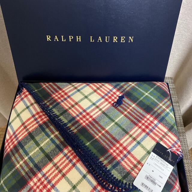 Ralph Lauren - ラルフローレン❤️コットン大判ブランケット❤️の