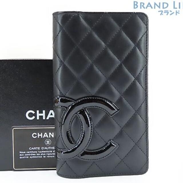 同梱不可】 CHANEL - 美品シャネルカンボンラインココマーク二つ折り長