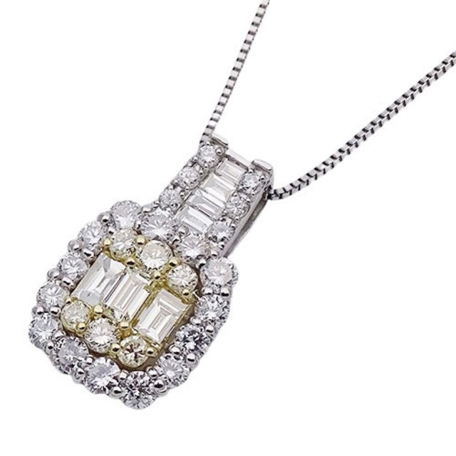 ご予約品】 ダイヤモンド プラチナ ネックレス ネックレス - www