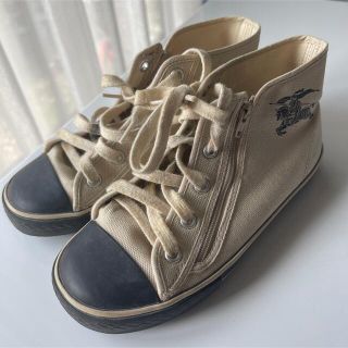 バーバリー(BURBERRY)のバーバリー　ハイカット　キッズシューズ　20cm(スニーカー)