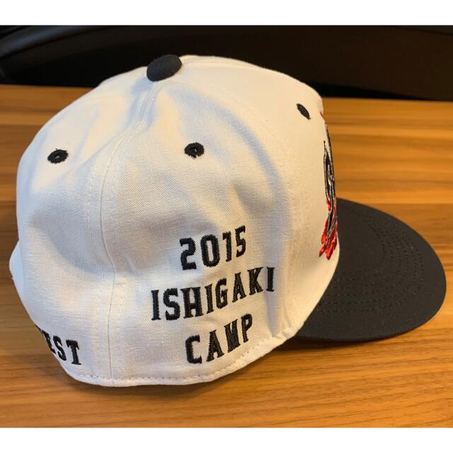 DESCENTE(デサント)の千葉ロッテマリーンズ　2015石垣キャンプ　キャップ メンズの帽子(キャップ)の商品写真