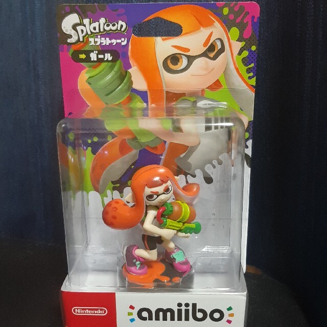 任天堂(ニンテンドウ)の新品 amiibo ガール スプラトゥーン エンタメ/ホビーのフィギュア(アニメ/ゲーム)の商品写真