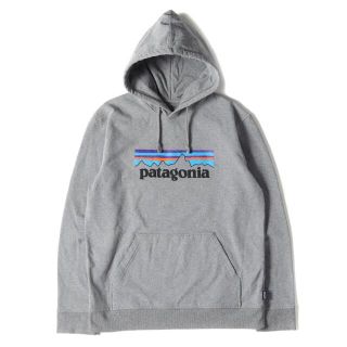 パタゴニア(patagonia)のPatagonia パタゴニア パーカー ブランドロゴ プルオーバー スウェットパーカー P-6 Logo Uprisal Hoody 19SS グラベルヘザー(GLH) M トップス 長袖 【メンズ】【中古】(パーカー)