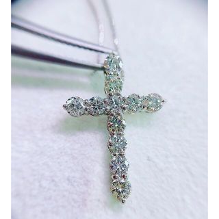 単品購入可 ☆1.00ct☆ハート\u0026キューピッド✨クロスダイヤモンド