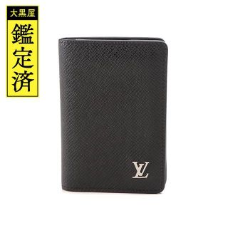 LOUIS VUITTON ルイヴィトン M30348 タイガ オーガナイザー ドゥ ポッシュ カードケース パスケース 名刺入れ/● メンズ レディース