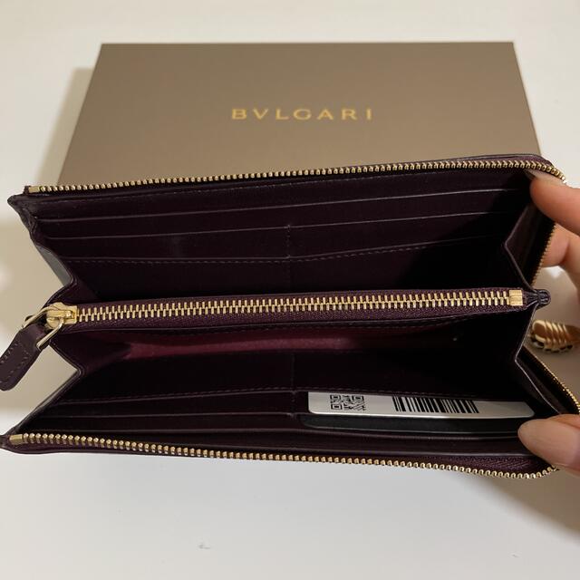 BVLGARI(ブルガリ)の希少 ブルガリ 長財布 セルペンティ 蛇 ボルドー レッド 赤 本革 レザー レディースのファッション小物(財布)の商品写真