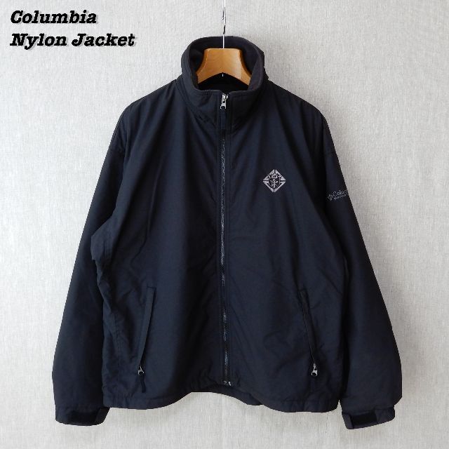 Columbia Nylon Jacket 1990s BLACK L